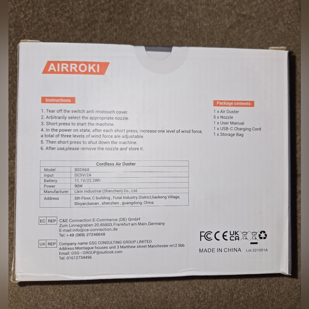 Airroki Air Duster - Picture 2 of 4